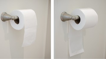 Dit is volgens de wetenschap de juiste manier om toiletpapier op te hangen