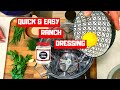 RANCH DRESSING | EASY HOW TO VIDEO