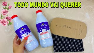 IDEIA FABULOSA COM EMBALAGENS DE LEITE E PAPELÃO FAÇA VOCÊ MESMO #viral #compartilhe #diy