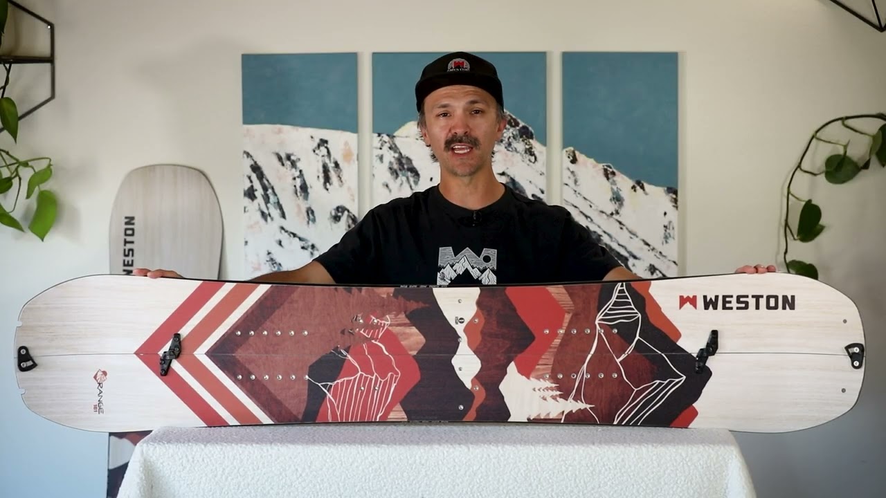2025 Weston Range Splitboard & Snowboard Redesign - YouTube