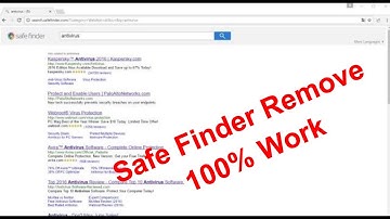 How to Remove Safe Finder From Chrome | How to remove safe finder from Mac | SafeFinder Virus Remove