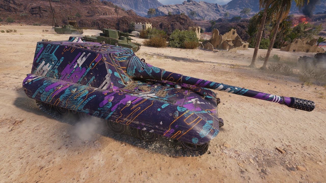 wot replay Jagdpanzer E 100 11K DMG | World of Tanks