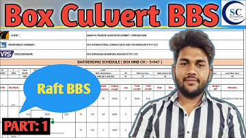 BBS कैसे बनाते हैं ? How To Make Bar Bending Schedule | Box Culvert BBS | Highway Bridge |