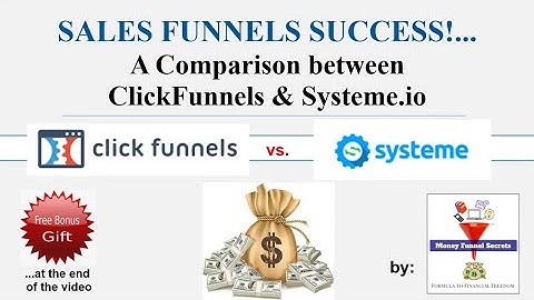 Compare ClickFunnels vs Systeme.io