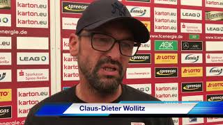 "Bedeutendes Spiel": Energie-Trainer Wollitz über den Auftakt gegen Hansa Rostock