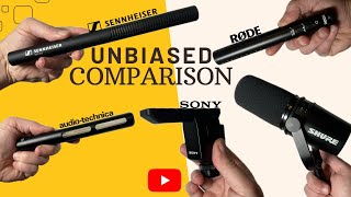 Unbiased Test! Sennheiser MKE600, Rode VideoMic NTG, Shure MV7, AudiTechnica AT875R, Sony ECM B1M