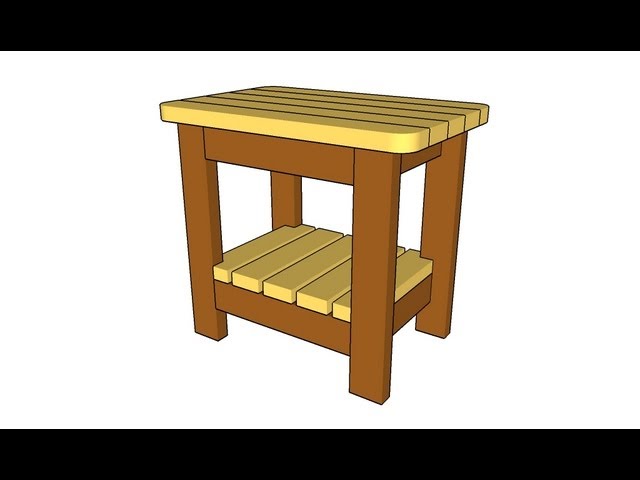 Outdoor Side Table Plans You, Small End Table Plans Free