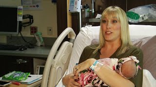 Local nurse delivers her own baby at home