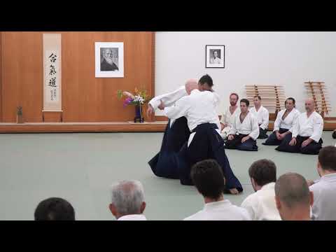 2025 Midwest Aikido Center 50th Anniversary Class 02 Shihan Claude Berthiaume
