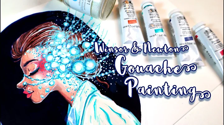 'Lights' Winsor & Newton GOUACHE Painting Process ...