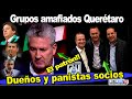 Grupos delictivos dueños del Querétaro asociados con panistas. Red de lavado y factureras.