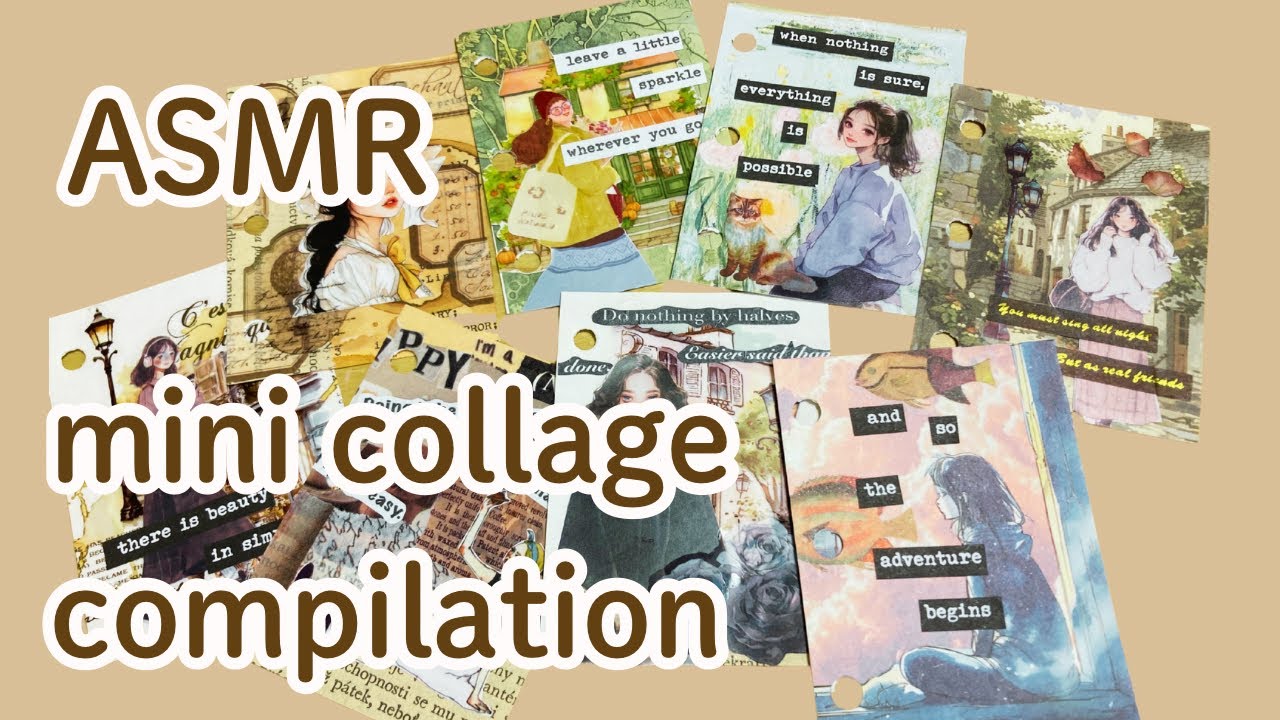 【ASMR】mini collage compilation｜ショート動画まとめ - YouTube