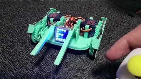 ミニかわロボ　M5UnifiedでM5ATOM MatrixとS3の両対応