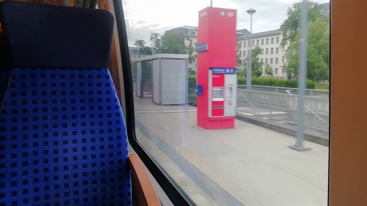 S bahn mitfahrt Leipzig auf der S3 Richtung Leipzig HBF