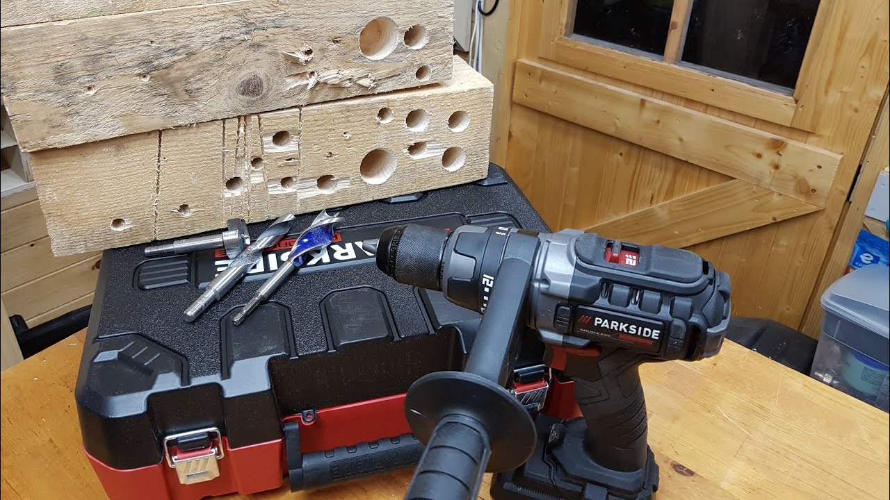 Parkside Performance 60 Nm vs. 80 Nm compact drill vs. hammer drill. 