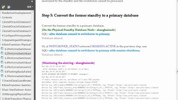 06.02 Oracle_10gR2_DataGuard_6.2 Perform a Switchback with xiamennode and shanghainode.avi