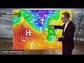 Aktuelle Wettervorhersage von Mittwoch bis Sonntag -oft grau, am Freitag Föhnsturm.