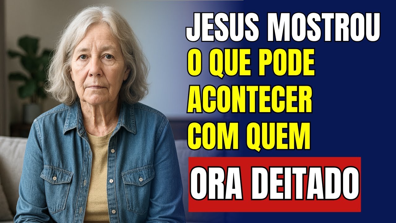 Eu Morri e Jesus Mostrou a Verdade Oculta de  Orar Deitado. - EQM