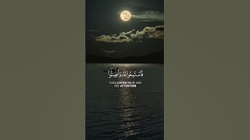 وإذا قرئ القرآن فاستمعوا له و أنصتوا ... | سورة الأعراف | بصوت ياسر الدوسري 🎧🫀