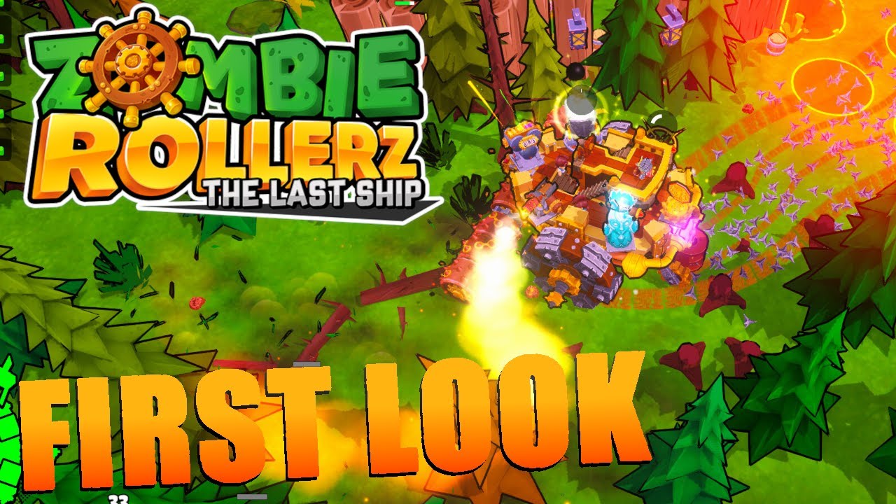 Zombie Rollerz: The Last Ship - Gameplay