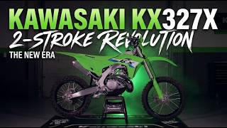 2027 Kawasaki KX327 & KX327X Official Unveiled 😱 New Styling, More Power & Tech