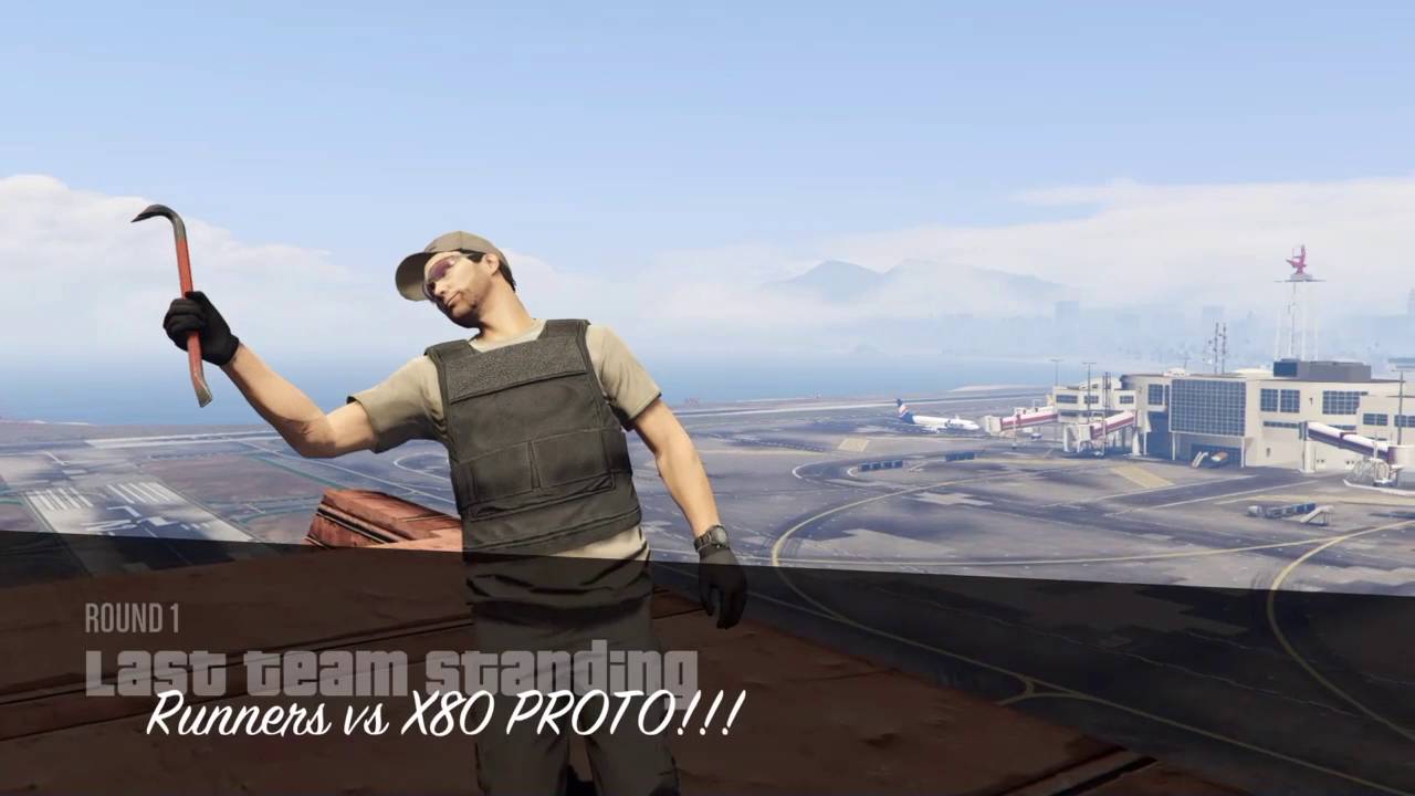 Gta5 cars vs runners YouTube