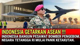 ASEAN PANIC ‼️ INDONESIA BUILDS A BOMBER PLANE SIMILAR TO THE RUSSIAN TU-160 BOMBER.