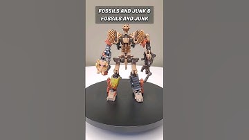 Sneak Peek: Fossilizer and Junkion Combiner feat. Paleotrex and Crashbar