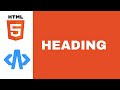 HTML Dasar : Heading