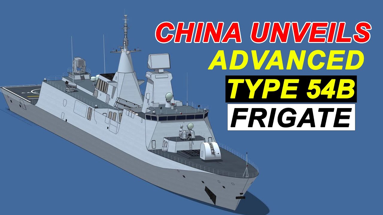 国防部答记者：中国新型护卫舰054B已下水！其性能如何？The Chinese Navy's 054B frigate has been launched! How does it perform?