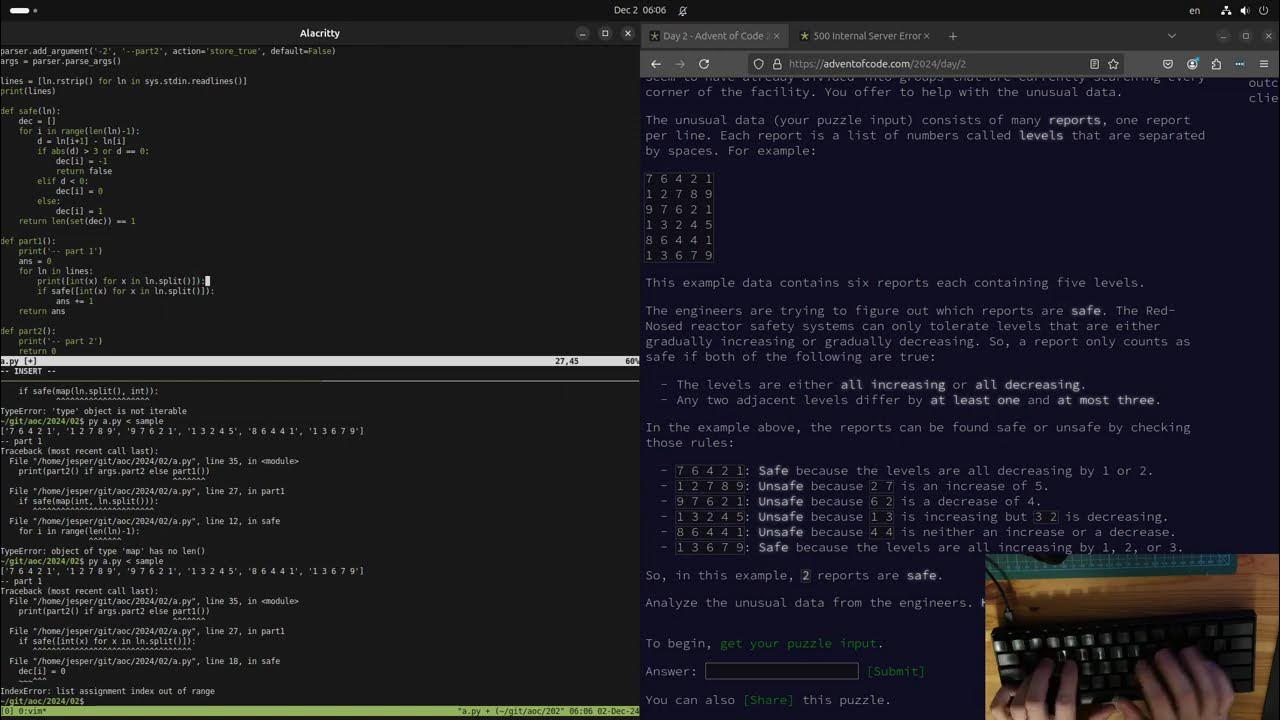 Advent of Code 2024 Day 2 YouTube