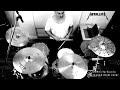 Metallica blackened drum cover playthrough by Maurizio Guolo