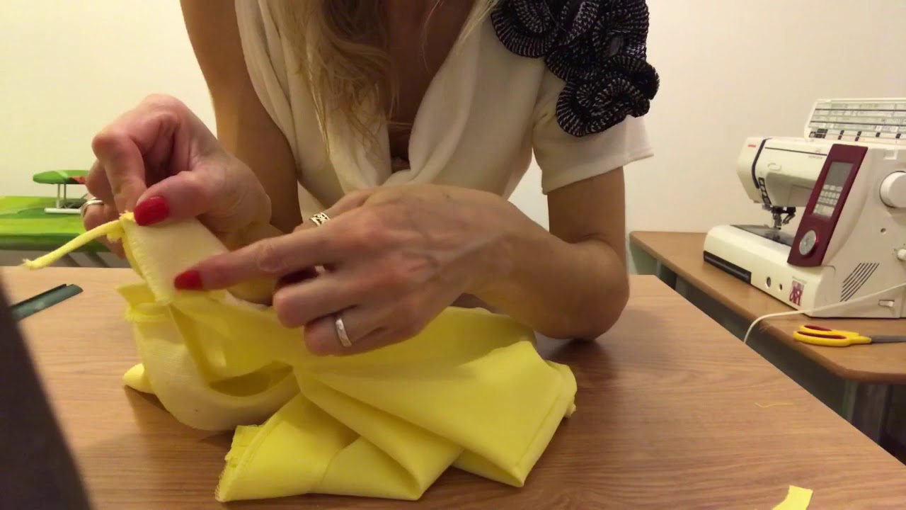 Шьём платье с Юбкой Солнце ( Часть 2)