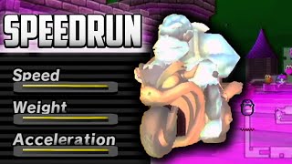 The Most BROKEN Vehicle to Speedrun With Mario Kart Wii