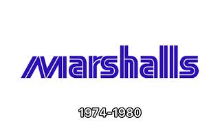 Marshalls historical logos