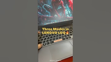 Three modes in Lenovo LOQ🔥💻, #lenovoloq #lenovo #laptop #review #shorts #ytshorts #fyp