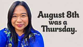 A Day After the August 8th Was a Thursday 2 Year Anniversary