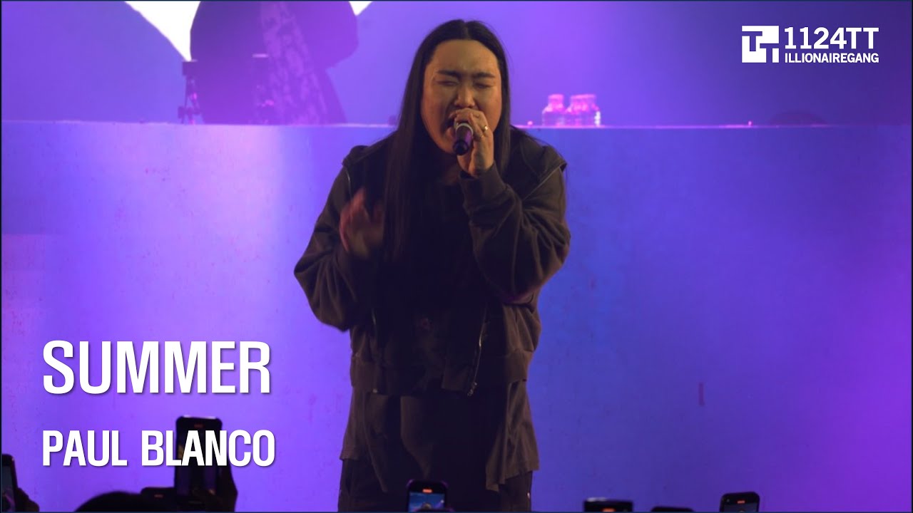 Paul Blanco Rapper 2024.03.14 SUMMER : PAUL BLANCO (AUSTRALIA TOUR : MELBOURNE) - YouTube