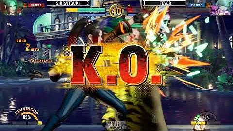 FF COTW ▰ SHIRAITSUKI (Mai) vs FEVER (B.Jenet) ▰ Fatal Fury CotW High Level Gameplay