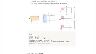 Matrix Multiplication (Tensor Contraction) in Higher Dimensions