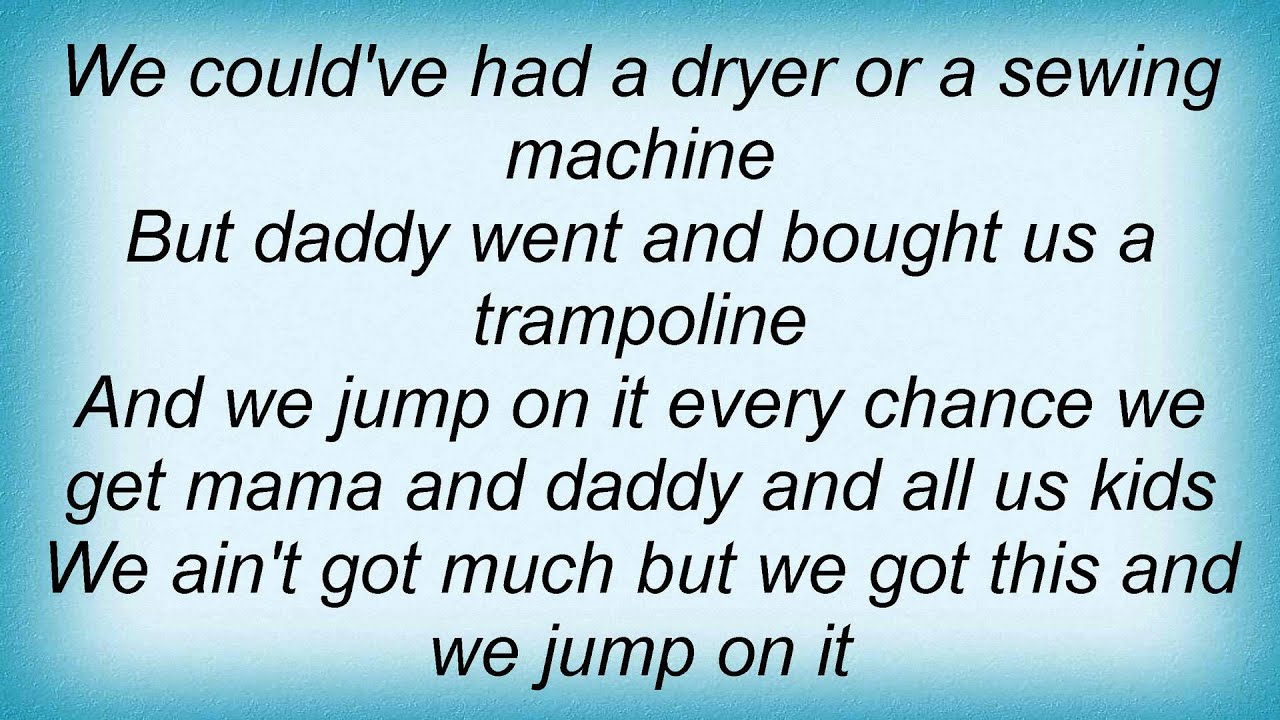 John Anderson Jump On It Lyrics YouTube