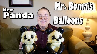 New Panda Balloon Animal Tutorial (Balloon Twisting and Modeling #34.1 )