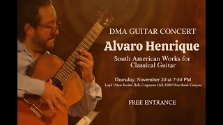 Dma Recital 3 Fall 25 - Works By Walter Burle-Marx And Astor Piazzolla