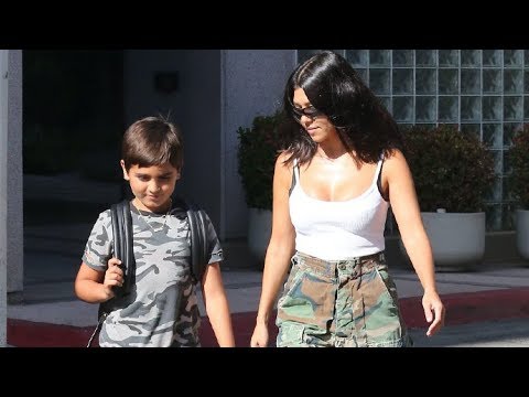 gossip grill Kourtney Kardashian And Mason Disick Are All Matchy-Matchy In Camouflage!