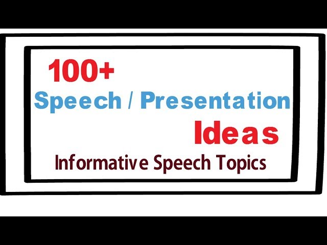 100 Funny Speech Topics [Informative, Persuasive] 