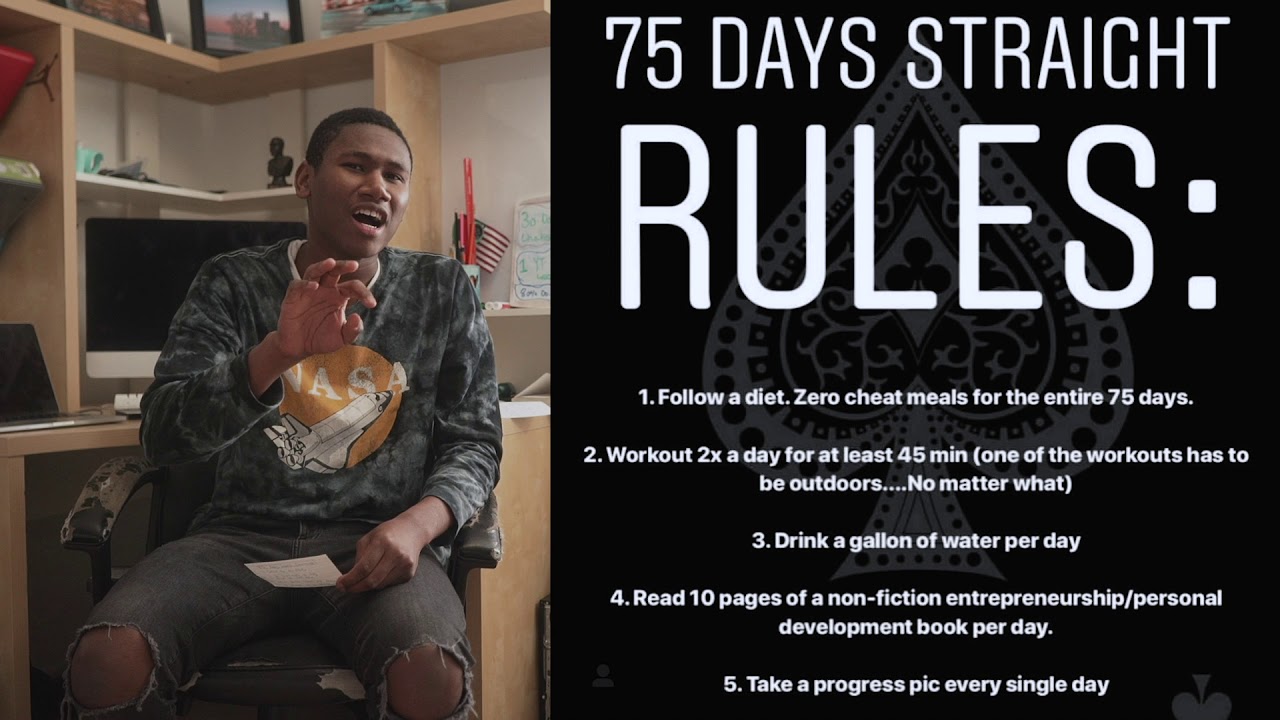 I TRIED THE 75 Day Hard Challenge Andy Frisella MFCEO YouTube