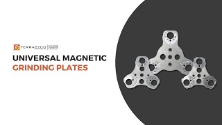 Universal Magnetic Grinding Plates For Terrazzo Floor Grinders