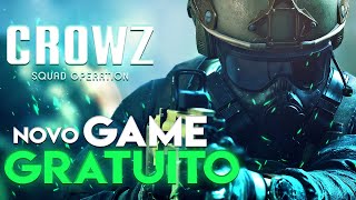 CROWZ - TESTANDO em GAMEPLAY NOVO GAME de GRAÇA com GRÁFICOS INCRÍVEIS
