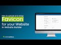 How to Upload and Set up a Favicon for your Website