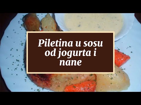 Piletina u sosu od jogurta i nane